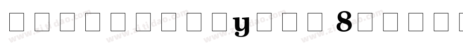 NewCenturySch 8字体转换